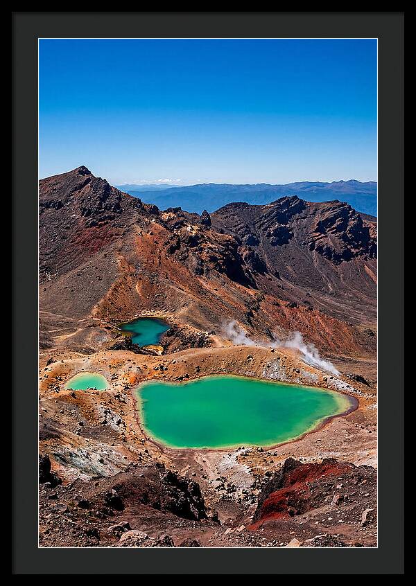 Emerald Lakes Of Tongariro