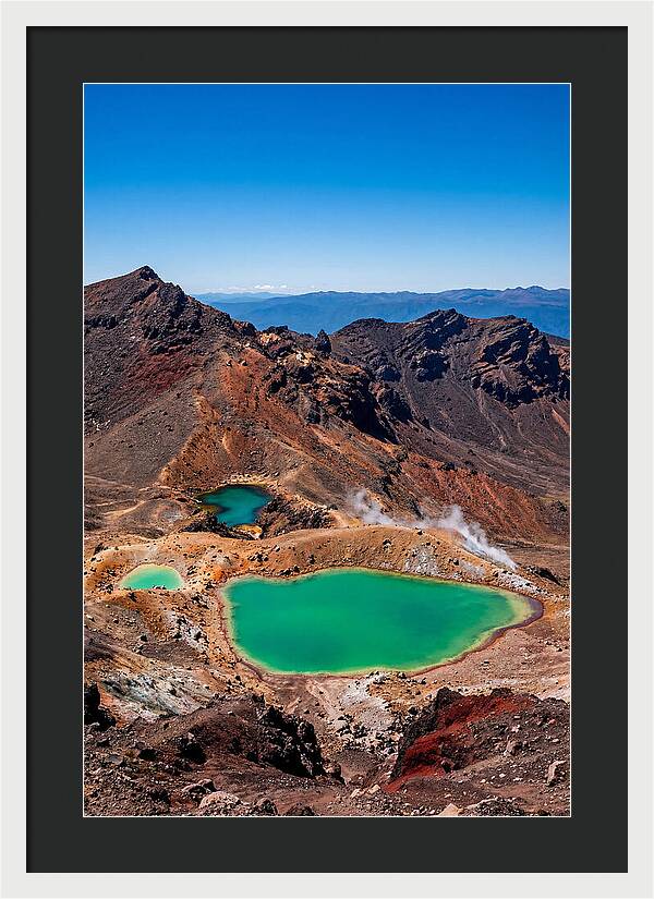 Emerald Lakes Of Tongariro