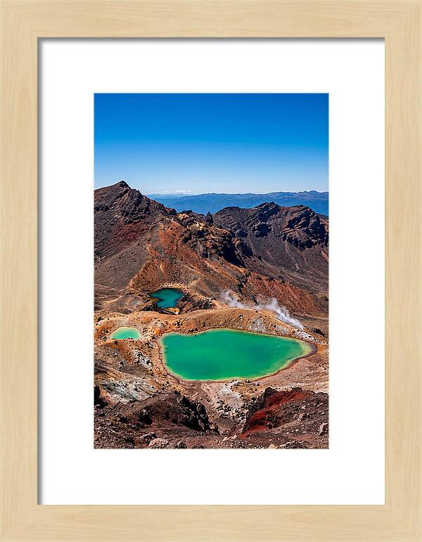 Emerald Lakes Of Tongariro