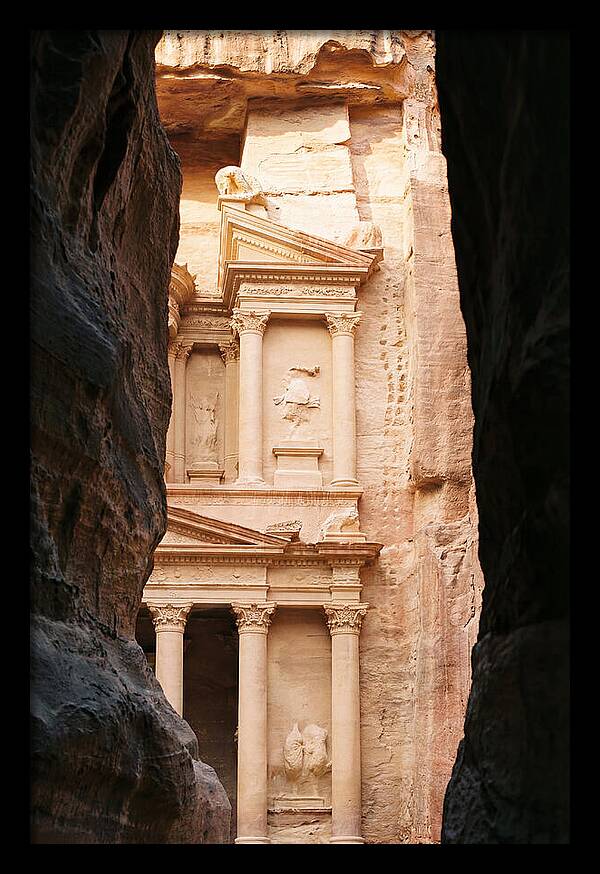 Emergence Of Petra Facade