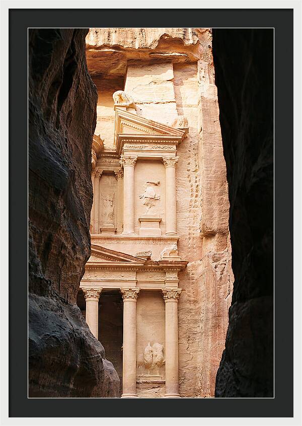 Emergence Of Petra Facade