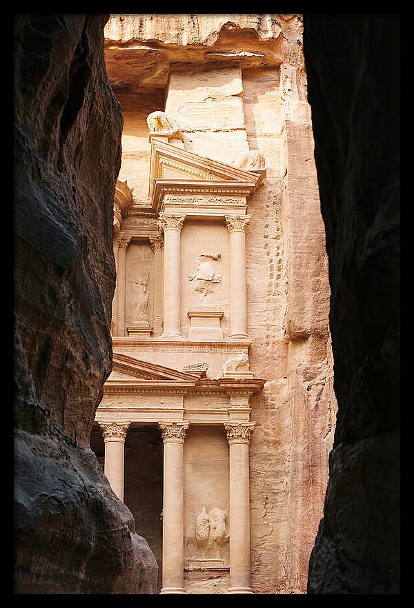 Emergence Of Petra Facade