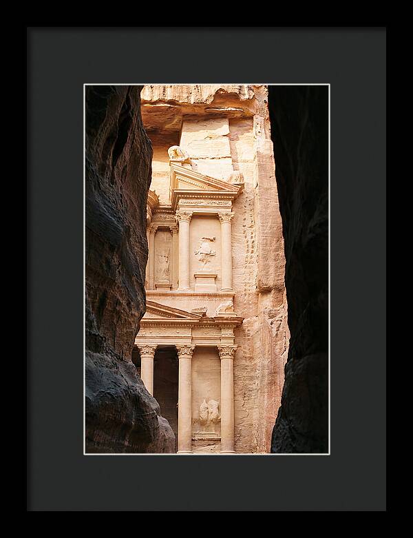 Emergence Of Petra Facade