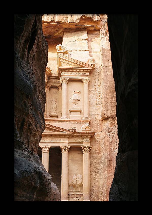 Emergence Of Petra Facade