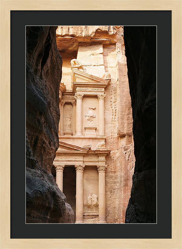 Emergence Of Petra Facade
