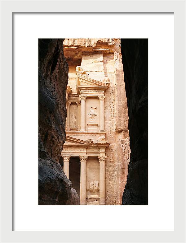 Emergence Of Petra Facade