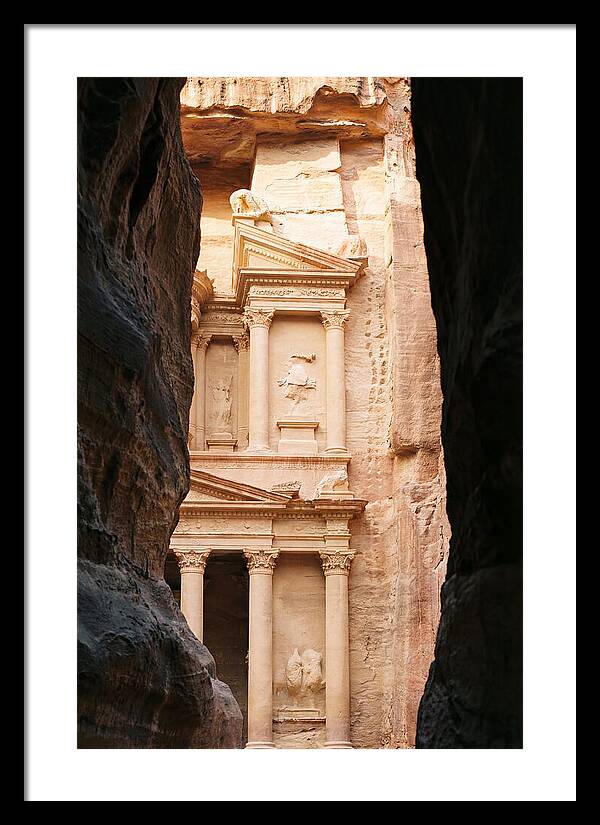 Emergence Of Petra Facade