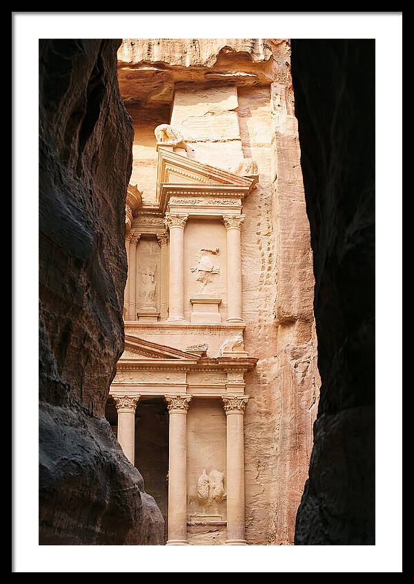 Emergence Of Petra Facade