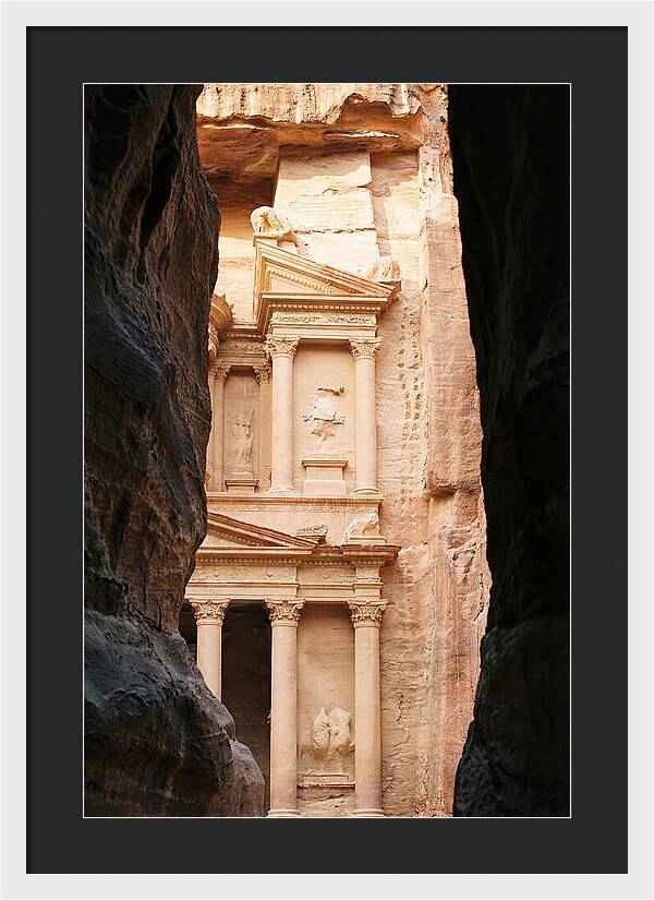 Emergence Of Petra Facade