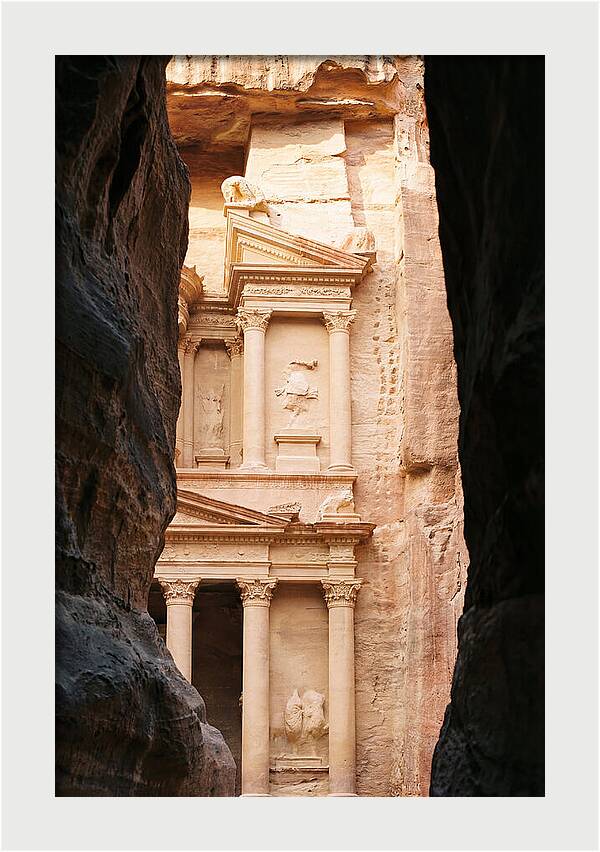 Emergence Of Petra Facade