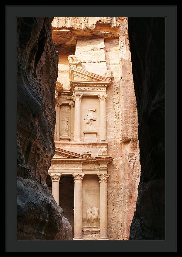 Emergence Of Petra Facade
