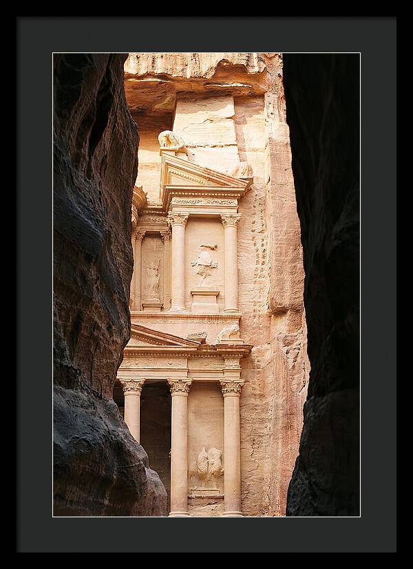 Emergence Of Petra Facade
