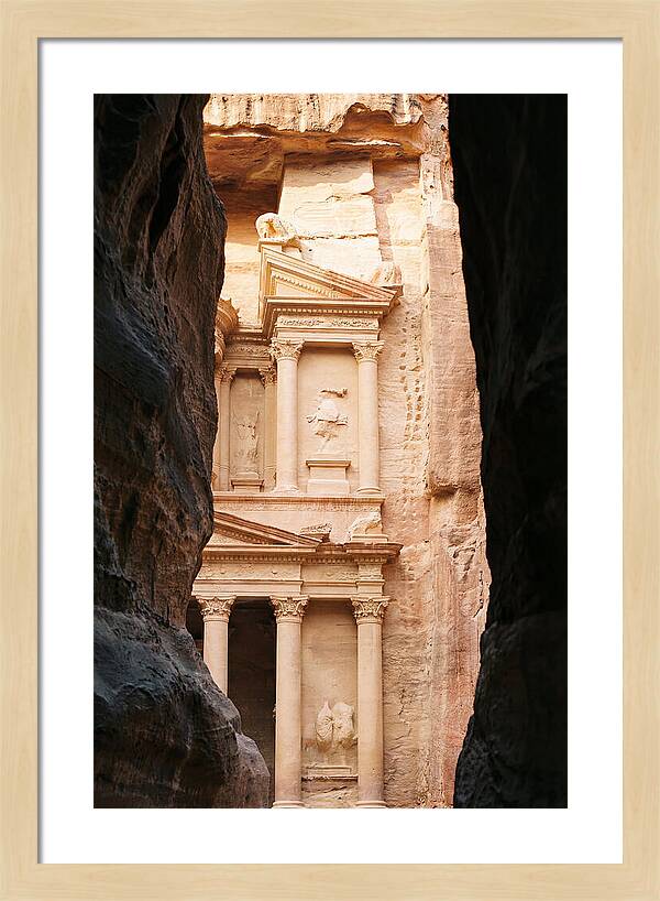 Emergence Of Petra Facade