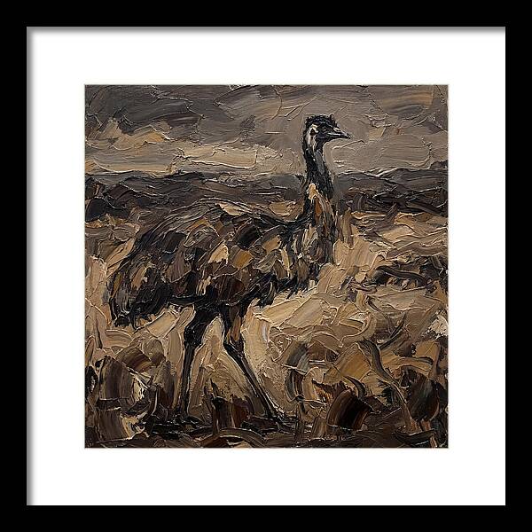 Emu In Earthy Tones