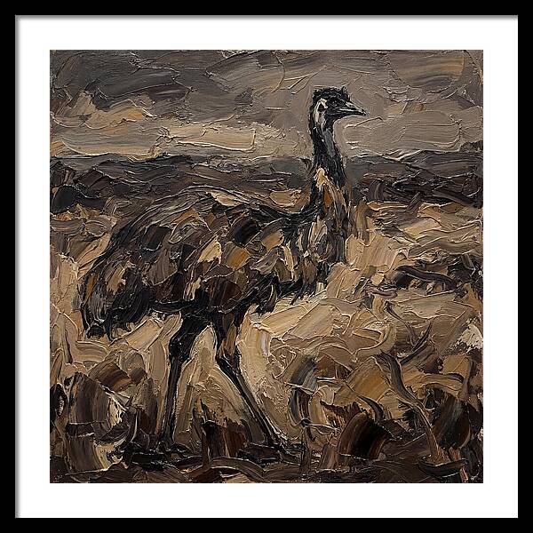 Emu In Earthy Tones