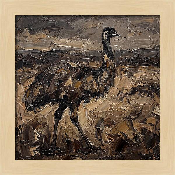 Emu In Earthy Tones