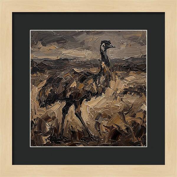 Emu In Earthy Tones