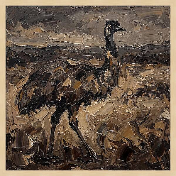 Emu In Earthy Tones
