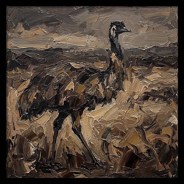 Emu In Earthy Tones