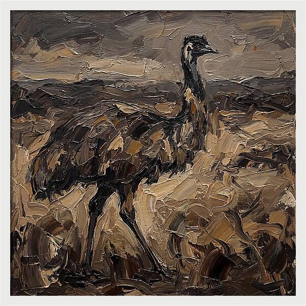Emu In Earthy Tones