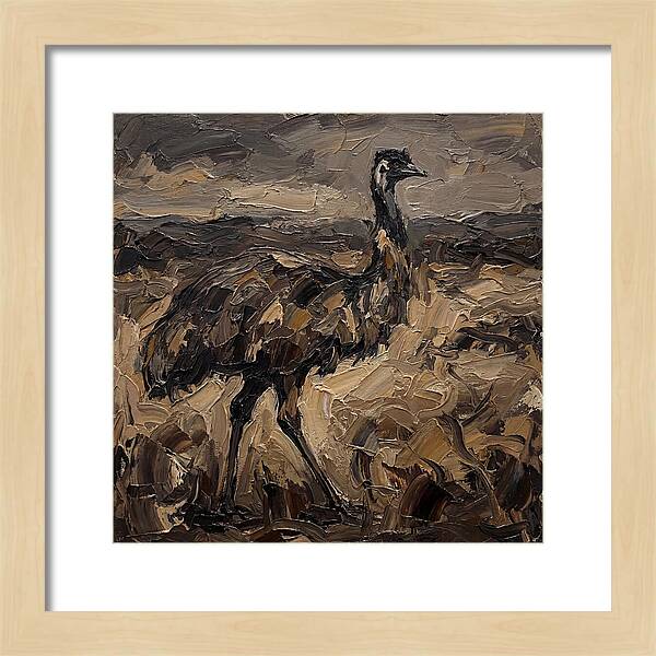 Emu In Earthy Tones