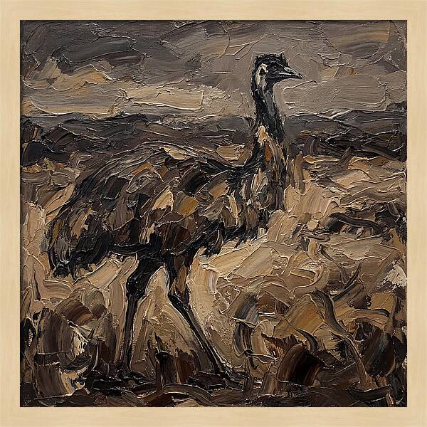 Emu In Earthy Tones