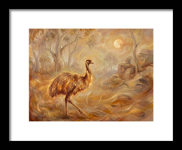 Emu In Twilight