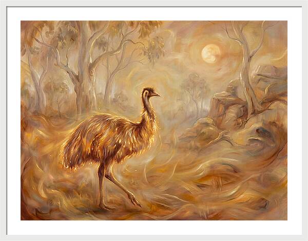 Emu In Twilight