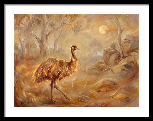 Emu In Twilight