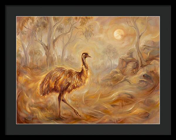 Emu In Twilight