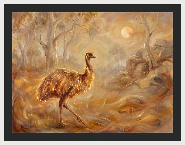 Emu In Twilight