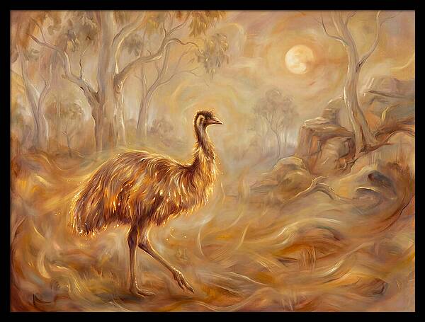 Emu In Twilight