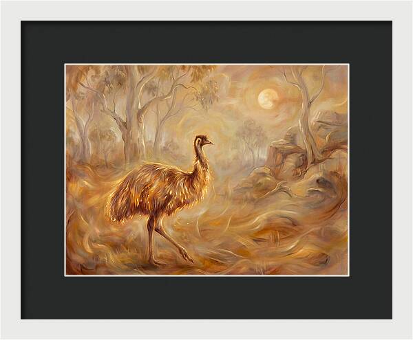 Emu In Twilight