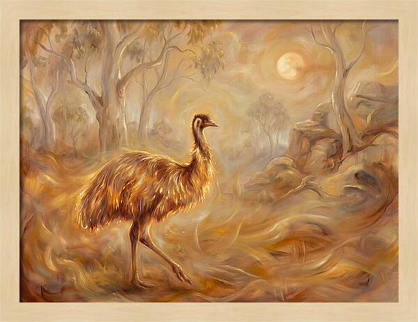 Emu In Twilight