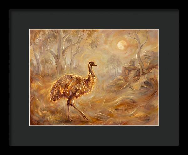 Emu In Twilight