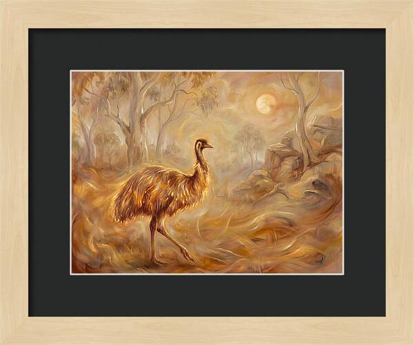Emu In Twilight