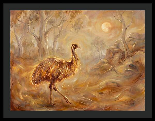 Emu In Twilight