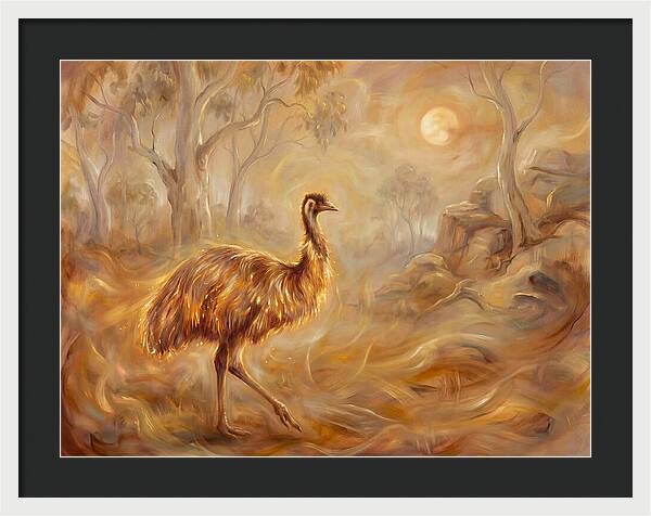 Emu In Twilight