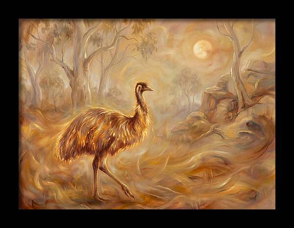 Emu In Twilight