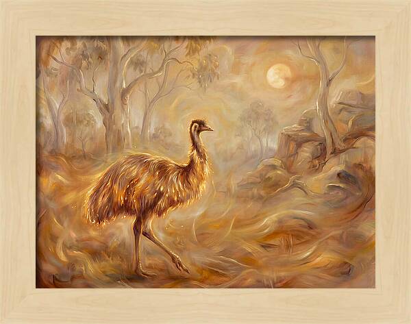 Emu In Twilight