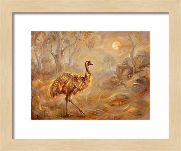 Emu In Twilight