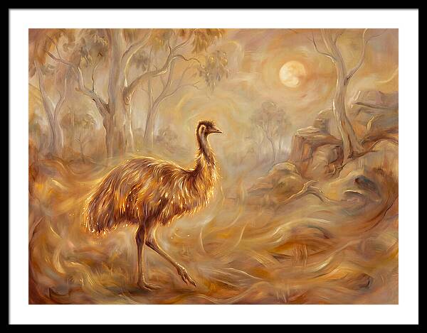Emu In Twilight