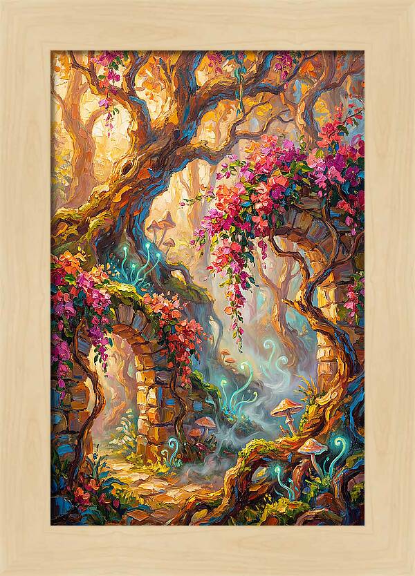 Enchanted Mediterranean Forest
