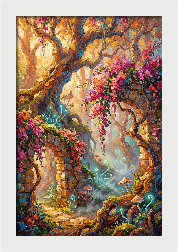 Enchanted Mediterranean Forest