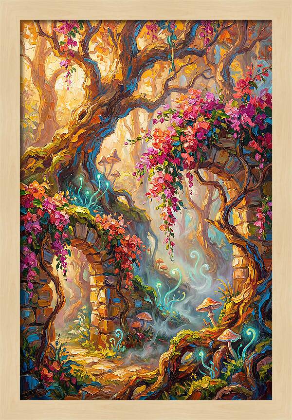 Enchanted Mediterranean Forest
