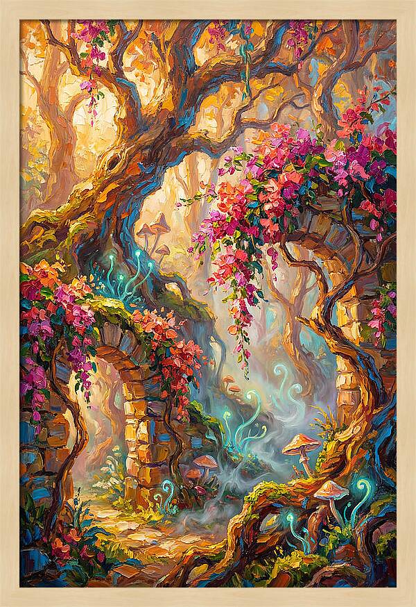 Enchanted Mediterranean Forest