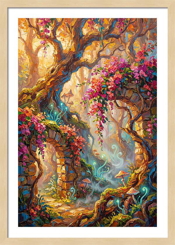 Enchanted Mediterranean Forest