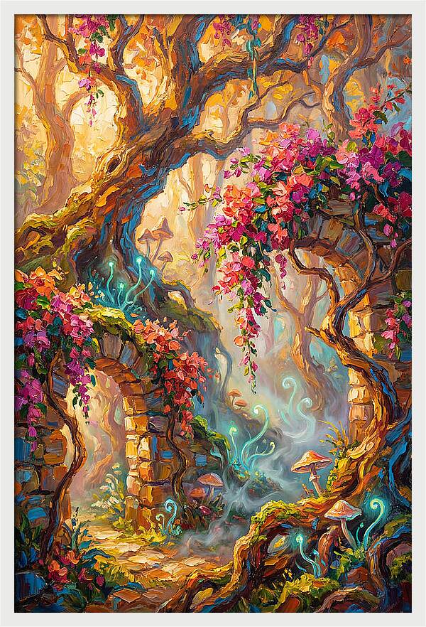 Enchanted Mediterranean Forest