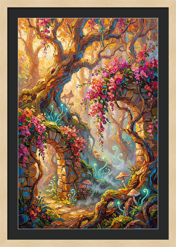 Enchanted Mediterranean Forest