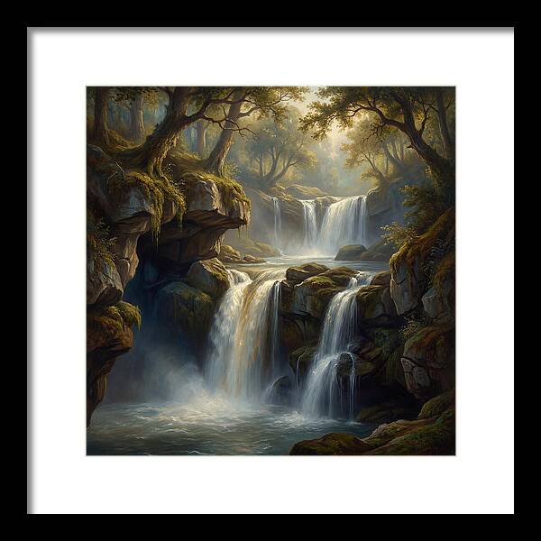 Enchanting Cascades In Wilderness